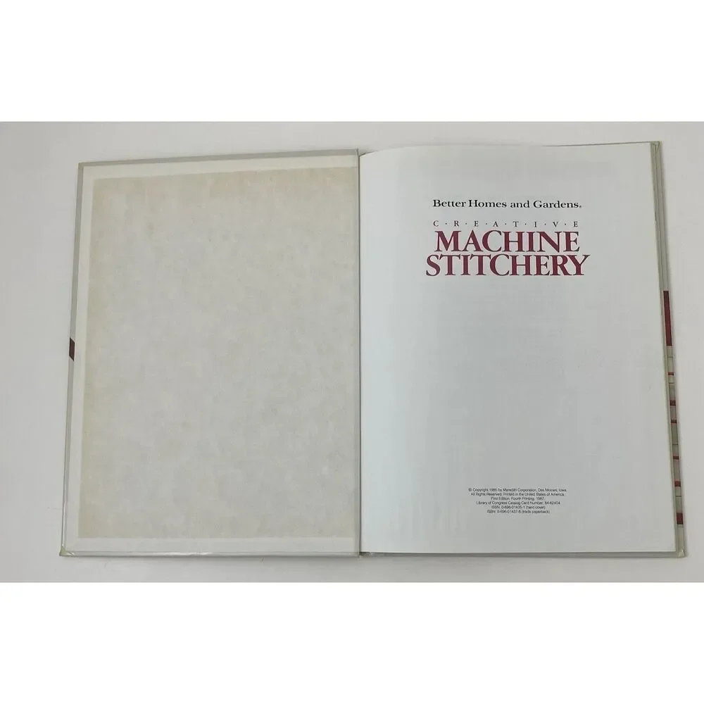 Creative Machine Stitchery (Better Homes and Gardens) - VTG-Hardcover